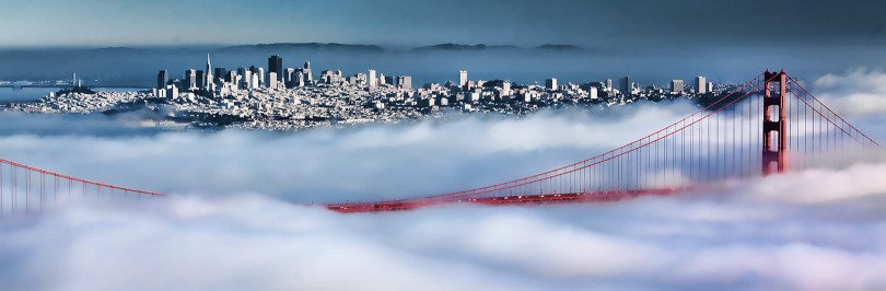 San Francisco fog by Shelly Prevost